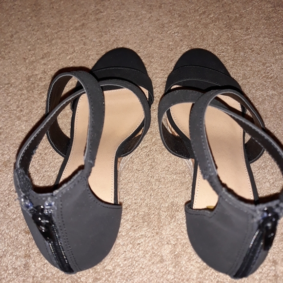 REPORT Wedge Sandal..size 10..black - Picture 15 of 15